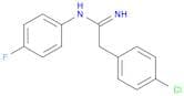 Benzeneethanimidamide, 4-chloro-N-(4-fluorophenyl)-
