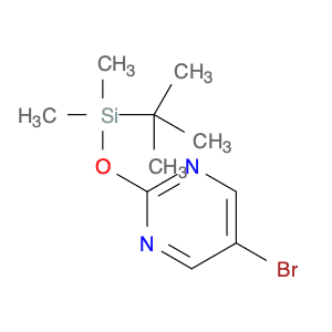 5-Bromo-2-((tert-butyldimethylsilyl)oxy)pyrimidine