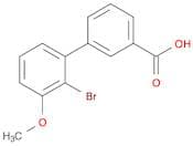 [1,1'-Biphenyl]-3-carboxylic acid, 2'-bromo-3'-methoxy-