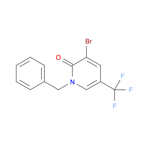 1-Benzyl-3-bromo-5-(trifluoromethyl)pyridin-2(1H)-one