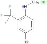 4-Bromo-N-methyl-2-(trifluoromethyl)aniline HCl