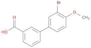 [1,1'-BIPHENYL]-3-CARBOXYLIC ACID, 3'-BROMO-4'-METHOXY-