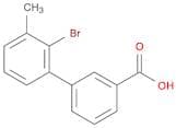 2'-Bromo-3'-methylbiphenyl-3-carboxylic acid