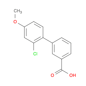 2'-Chloro-4'-methoxybiphenyl-3-carboxylic acid