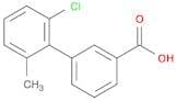 2'-Chloro-6'-methylbiphenyl-3-carboxylic acid