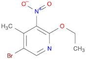 5-Bromo-2-ethoxy-4-methyl-3-nitropyridine