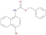 1-(Cbz-Amino)-4-bromonaphthalene