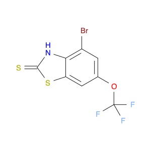 4-Bromo-2-mercapto-6-(trifluoromethoxy)benzothiazole