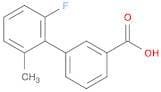 2'-Fluoro-6'-methylbiphenyl-3-carboxylic acid