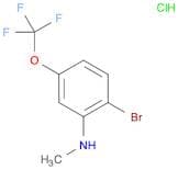 2-Bromo-N-methyl-5-(trifluoromethoxy)aniline, HCl