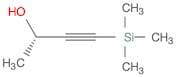 3-Butyn-2-ol, 4-(trimethylsilyl)-, (2S)-