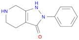 2-Phenyl-4,5,6,7-tetrahydro-1H-pyrazolo[3,4-c]pyridin-3(2H)-one