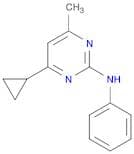2-Pyrimidinamine, 4-cyclopropyl-6-methyl-N-phenyl-