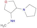3-Furanamine, tetrahydro-N-methyl-4-(1-pyrrolidinyl)-
