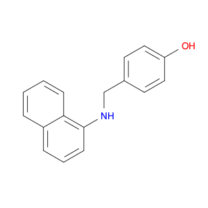 Phenol, 4-[(1-naphthalenylamino)methyl]-
