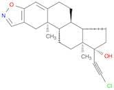 Pregna-2,4-dien-20-yno[2,3-d]isoxazol-17-ol, 21-chloro-, (17α)- (9CI)