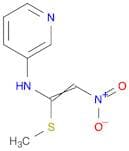 3-Pyridinamine, N-[1-(methylthio)-2-nitroethenyl]-