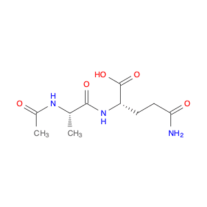 (S)-2-((S)-2-Acetamidopropanamido)-5-amino-5-oxopentanoic acid