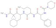 L-Norleucinamide, N-(4-morpholinylcarbonyl)-L-phenylalanyl-N-[(1S)-1-(cyclohexylmethyl)-3,3-difluo…