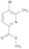 2-Pyridinecarboxylic acid, 5-bromo-6-methyl-, methyl ester