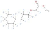 Acetic acid, 2,2-difluoro-2-[(1,1,2,2,3,3,4,4,5,5,6,6,7,7,8,8,8-heptadecafluorooctyl)oxy]-, methyl…