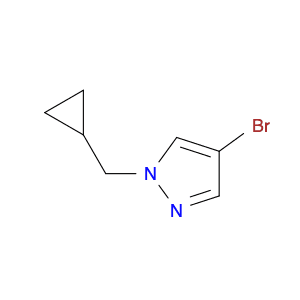 1H-Pyrazole, 4-bromo-1-(cyclopropylmethyl)-