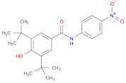 Benzamide, 3,5-bis(1,1-dimethylethyl)-4-hydroxy-N-(4-nitrophenyl)-