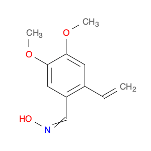 Benzaldehyde, 2-ethenyl-4,5-dimethoxy-, oxime