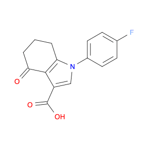 1-(4-Fluorophenyl)-4-oxo-4,5,6,7-tetrahydro-1H-indole-3-carboxylic acid