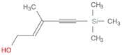 2-Penten-4-yn-1-ol, 3-methyl-5-(trimethylsilyl)-, (2E)-