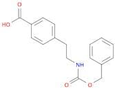 4-(2-(((Benzyloxy)carbonyl)amino)ethyl)benzoic acid