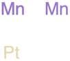 Manganese, compd. with platinum (3:1)