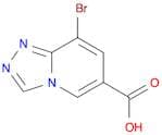 1,2,4-Triazolo[4,3-a]pyridine-6-carboxylic acid, 8-bromo-