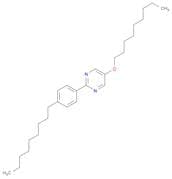 Pyrimidine, 5-(nonyloxy)-2-(4-nonylphenyl)-