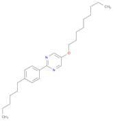 Pyrimidine, 2-(4-hexylphenyl)-5-(nonyloxy)-