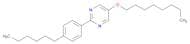 Pyrimidine, 2-(4-hexylphenyl)-5-(octyloxy)-