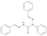 Carbonic dihydrazide, phenylbis(phenylmethylene)- (9CI)