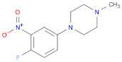 Piperazine, 1-(4-fluoro-3-nitrophenyl)-4-methyl-