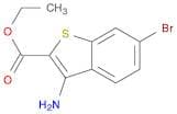 Ethyl 3-amino-6-bromobenzothiophene-2-carboxylate