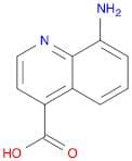 4-Quinolinecarboxylic acid, 8-amino-