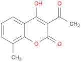 2H-1-Benzopyran-2-one, 3-acetyl-4-hydroxy-8-methyl-