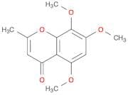 4H-1-Benzopyran-4-one, 5,7,8-trimethoxy-2-methyl-
