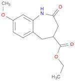 Ethyl 8-methoxy-2-oxo-2,3,4,5-tetrahydro-1H-benzo[b]azepine-4-carboxylate