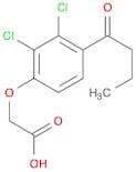 Acetic acid, 2-[2,3-dichloro-4-(1-oxobutyl)phenoxy]-