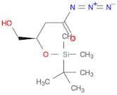 Butanoyl azide, 3-[[(1,1-dimethylethyl)dimethylsilyl]oxy]-4-hydroxy-, (3R)-