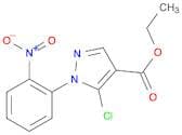 Ethyl 5-chloro-1-(2-nitrophenyl)-1H-pyrazole-4-carboxylate