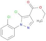 Ethyl 5-chloro-1-(2-chlorophenyl)-1H-pyrazole-4-carboxylate