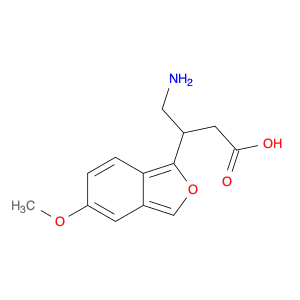 2-Benzofuranpropanoic acid, β-(aminomethyl)-5-methoxy-