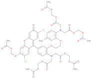 Glycine, N-[4-[6-[(acetyloxy)methoxy]-2,7-dichloro-3-oxo-3H-xanthen-9-yl]-2-[2-[2-[bis[2-[(acetylo…