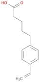 4-Ethenylbenzenepentanoic acid